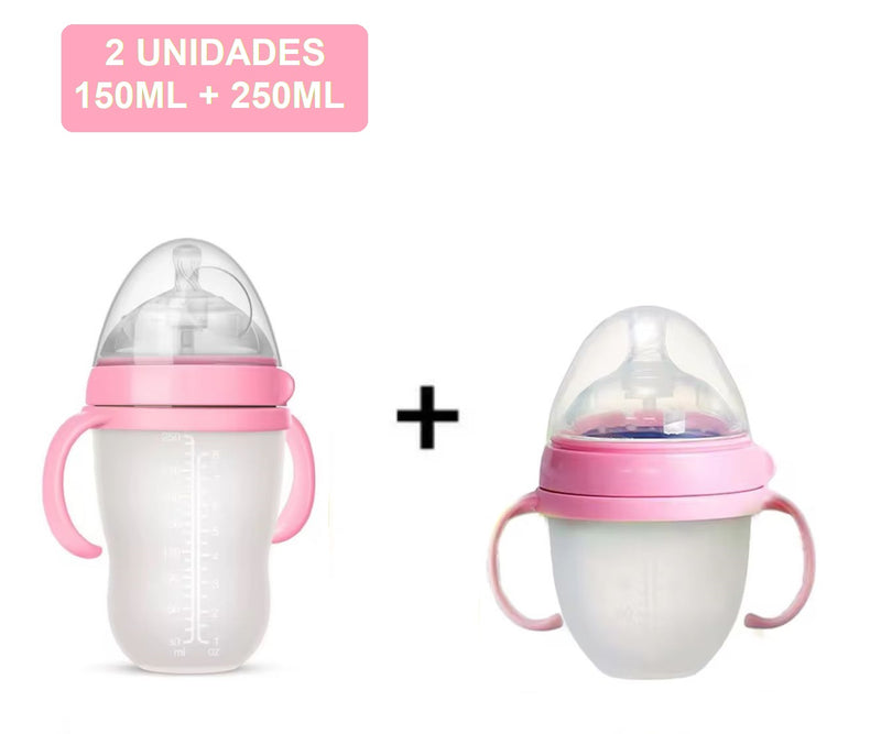 Mamadeira em Silicone Semelhante ao Peito Materno