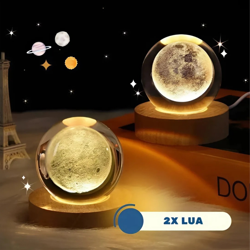 Luminária Planetária - Luz do Universo - Compre 1 Leve 2