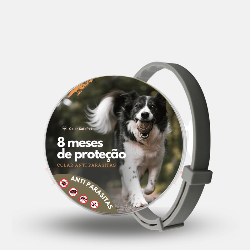 Colar Anti Pulgas e Carrapatos Original - 8 Meses de Proteção