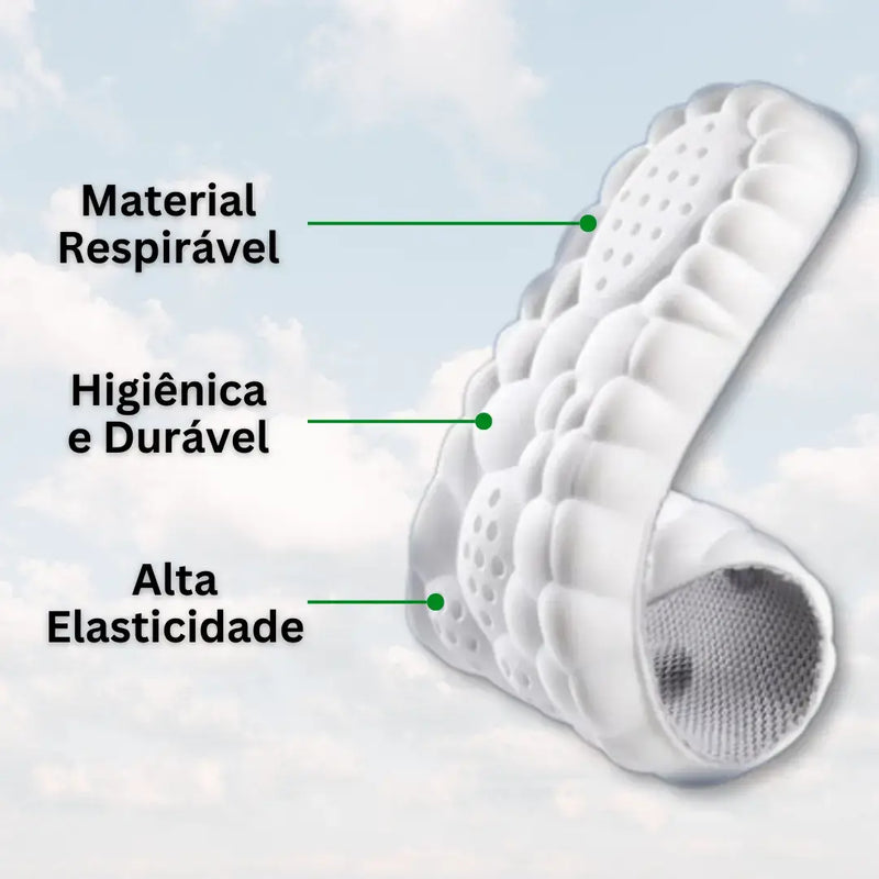 Palmilha Ortopédica Anti Impacto - FootFlex