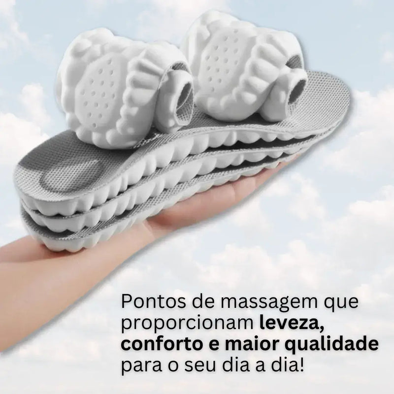 Palmilha Ortopédica Anti Impacto - FootFlex