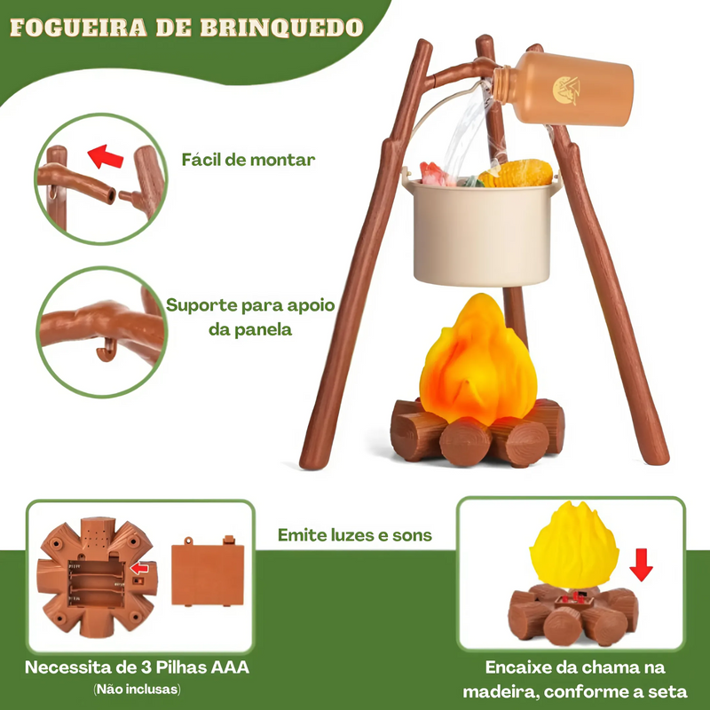 Barraca Infantil - Camping Forest Adventure