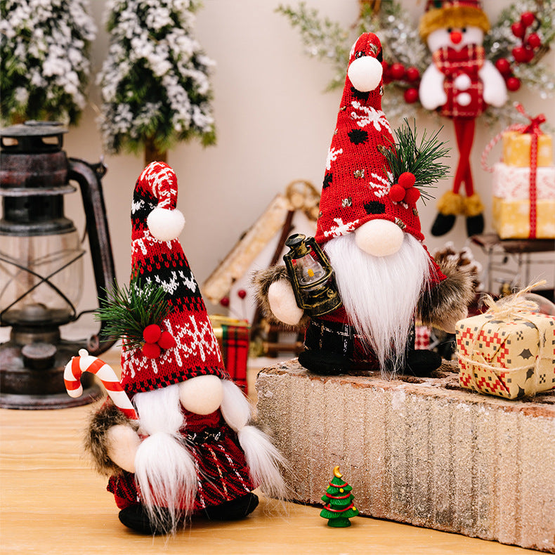 Decoração Gnomos de Natal - Mamãe e Papai