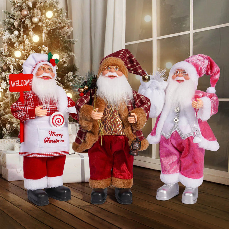 Boneco Papai Noel em Pé  (32cm)