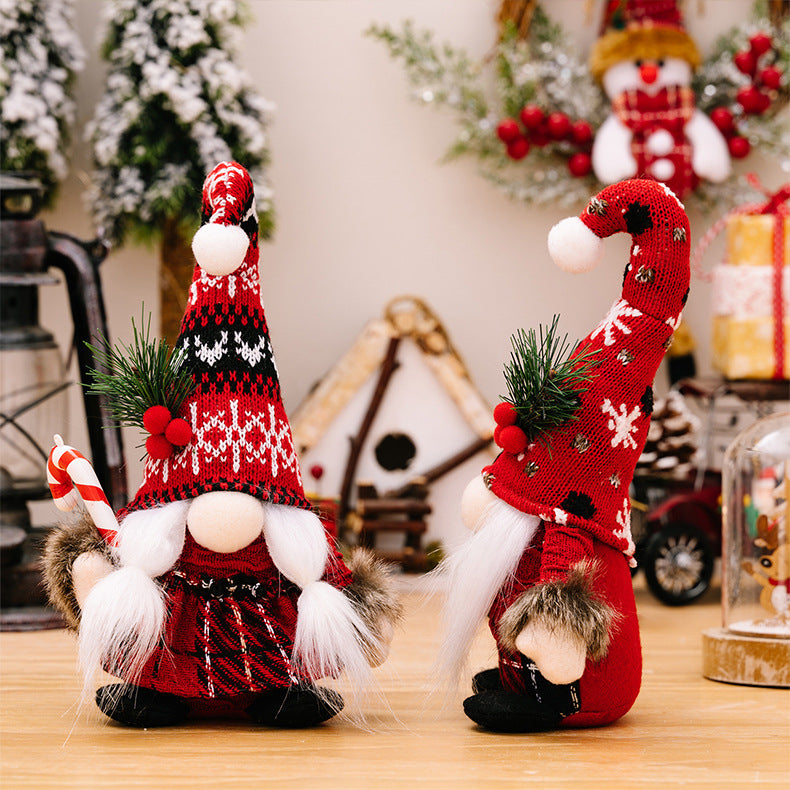 Decoração Gnomos de Natal - Mamãe e Papai