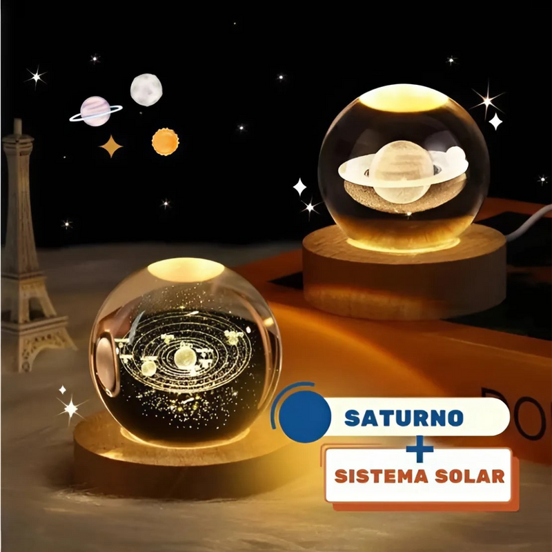 Luminária Planetária - Luz do Universo - Compre 1 Leve 2