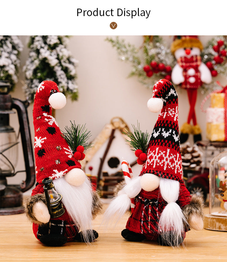 Decoração Gnomos de Natal - Mamãe e Papai