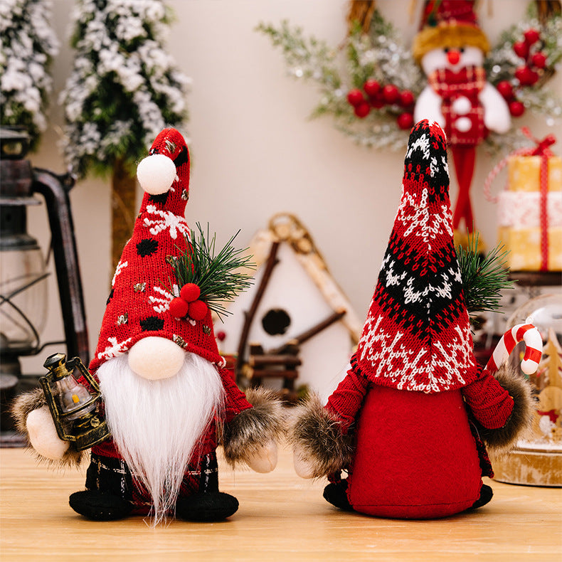 Decoração Gnomos de Natal - Mamãe e Papai