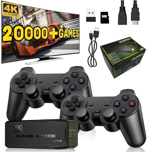 Game Stick 20 Mil Jogos - Sem fio