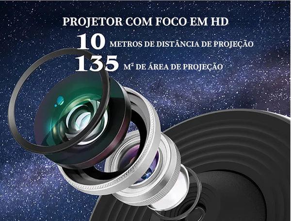 NebulaView - Projetor de Céus e Galáxias 12 em 1